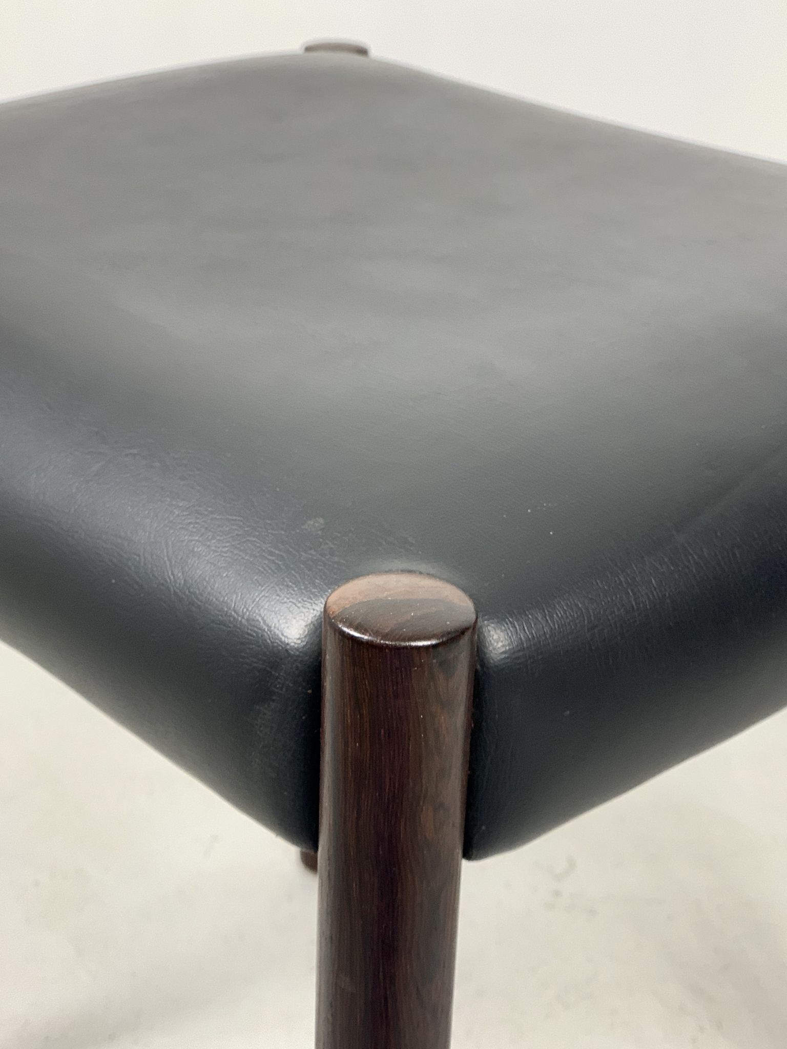 Tabouret danois en palissandre, Danemark, 1960