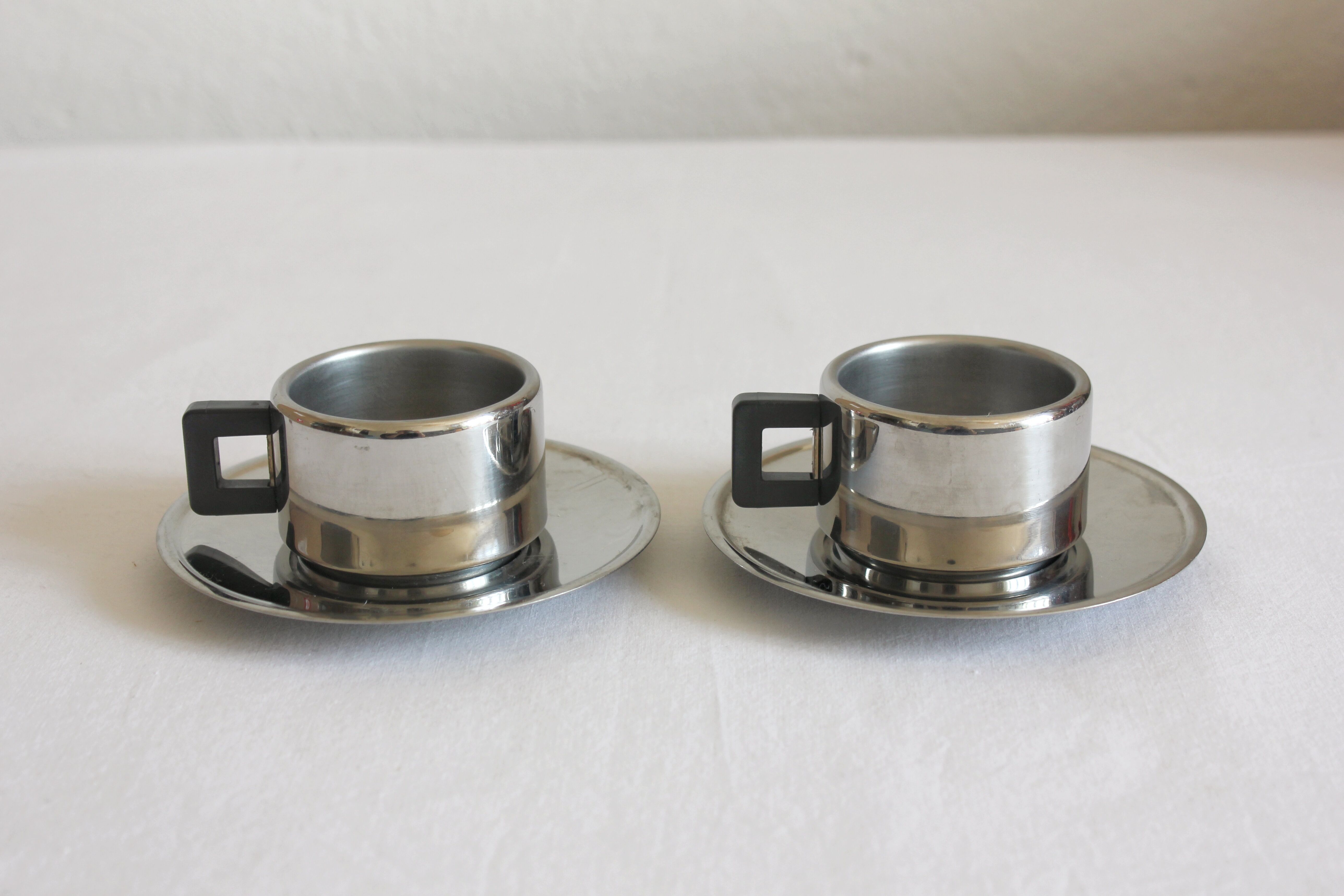 2 cups sto casalinghi italian design 70s