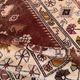 Turkish Milas rug 116x200 cm handmade vintage carpet Ushak 2573