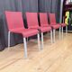 Set of four stackable .03 chairs designed by Maarten van Severen, Vitra, Sw