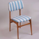 Chaise années 60 retapissée