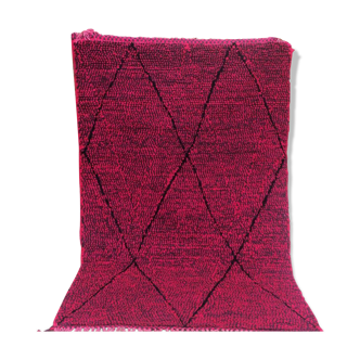 Tapis berbère marocain rose 152x274