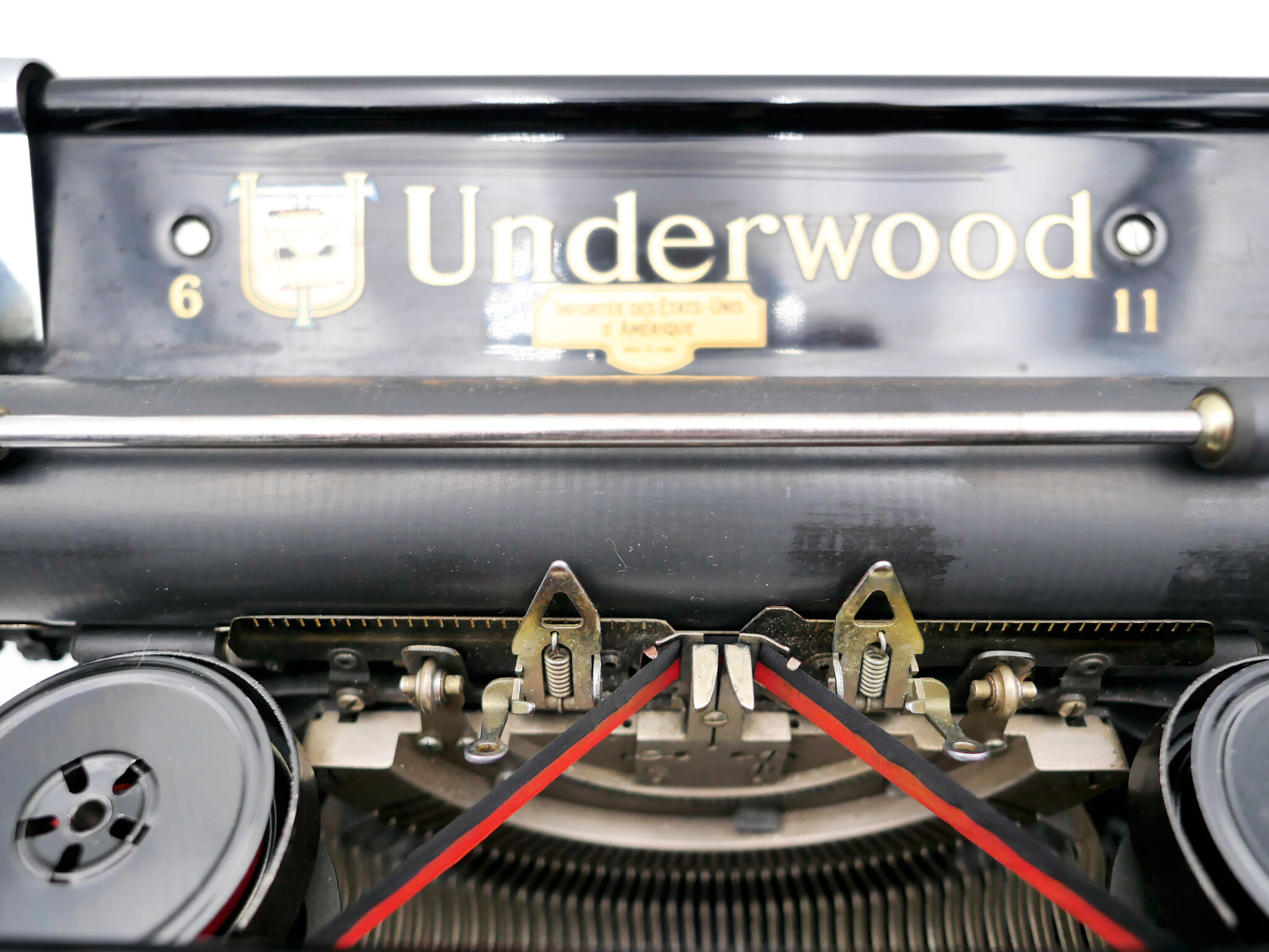 Underwood typewriter 6-11 revised ribbon new black 1930