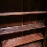 Empire Showcase Bookcase, 20th Century, Mahogany Wood