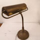 Banker office lamp, notary, piano, copper, 1940