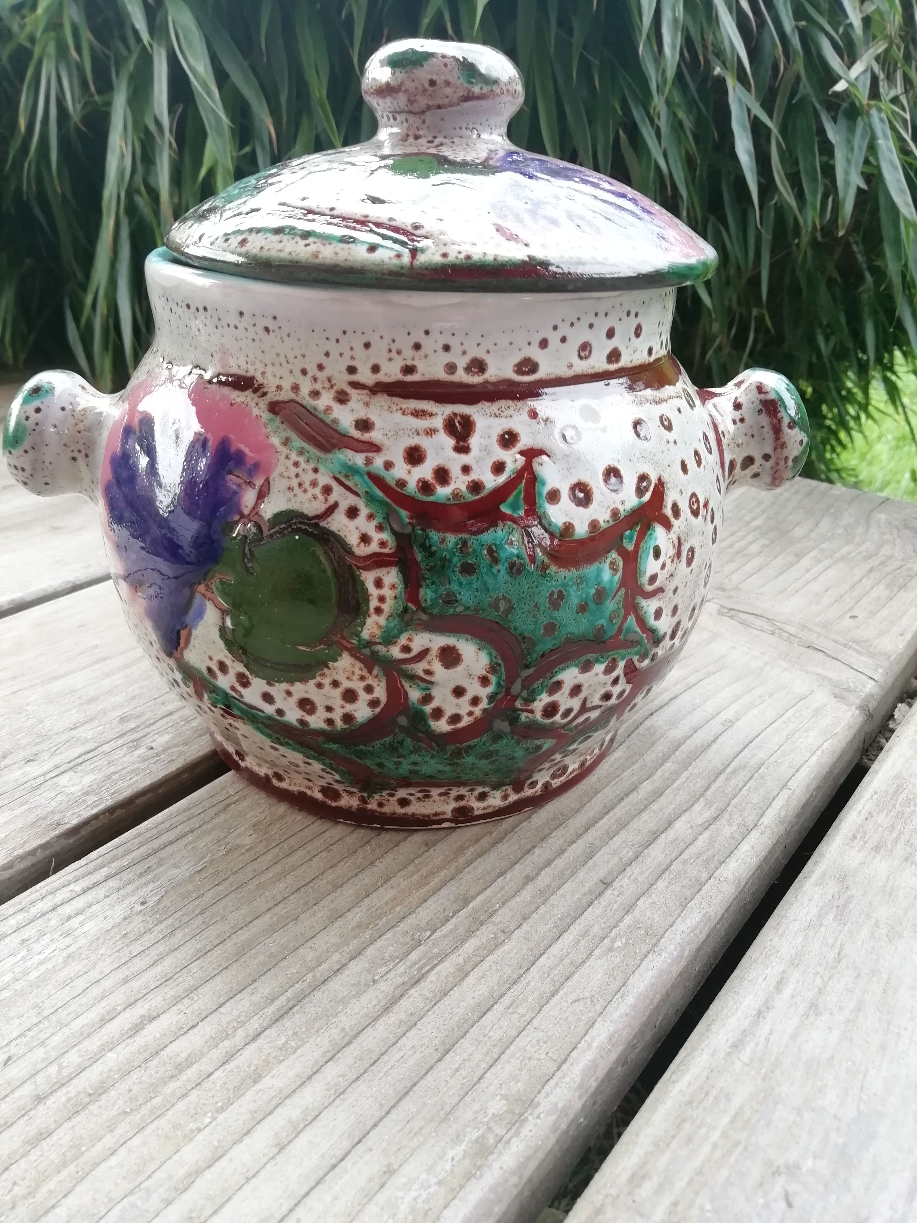 Pot thistles vallauris