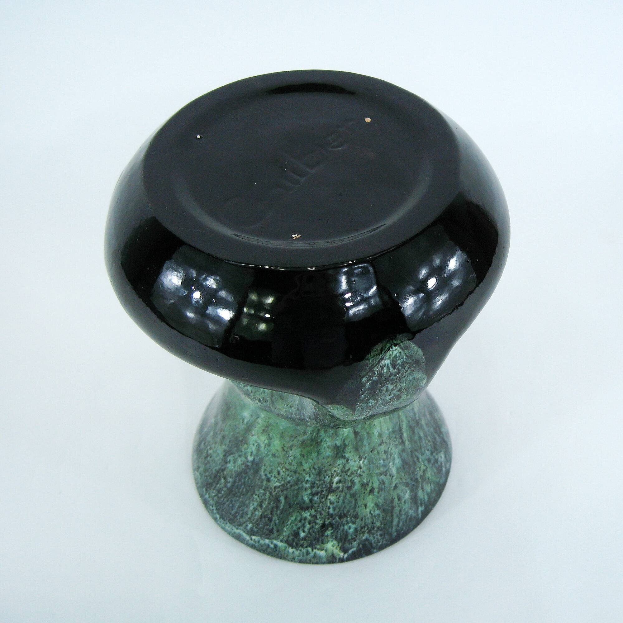 Gaubier ceramic vase Saint-Amand-en-Puisaye - vintage 1950s