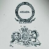 Antique GLA & Bros Arcadia Plates