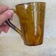 4 tasses à café mugs en céramique émaillée Vallauris a.e gitma