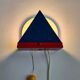 Lampe murale Ikea dans le style d'Ettore Sottsass, Memphis Milano, Italie, années 1980.