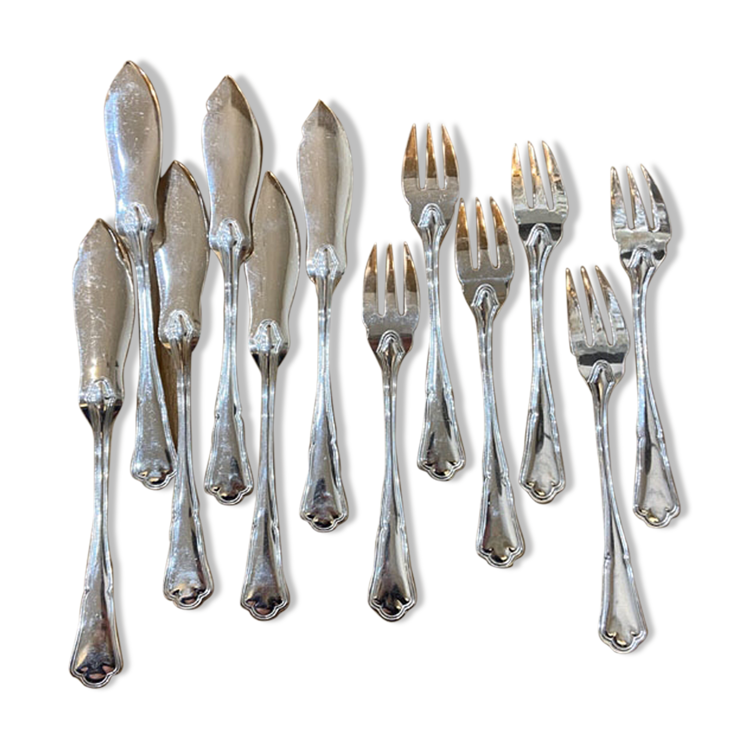 Fish service, Ercuis