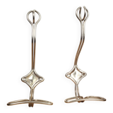 Pair of vintage wire coat hooks