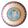 Assiette emaux de longwy