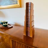 Wooden drawers jewelry box, Italy 1970s