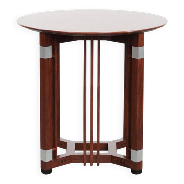 Table d'appoint/basse ronde de style Art déco