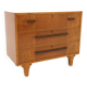 Commode scandinave en orme, Swedish Modern, Suède, 1930