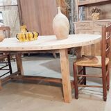 Table de ferme ovale