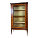Louis XVI Marquetry Display Cabinet, 18th Century