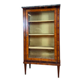 Louis XVI Marquetry Display Cabinet, 18th Century