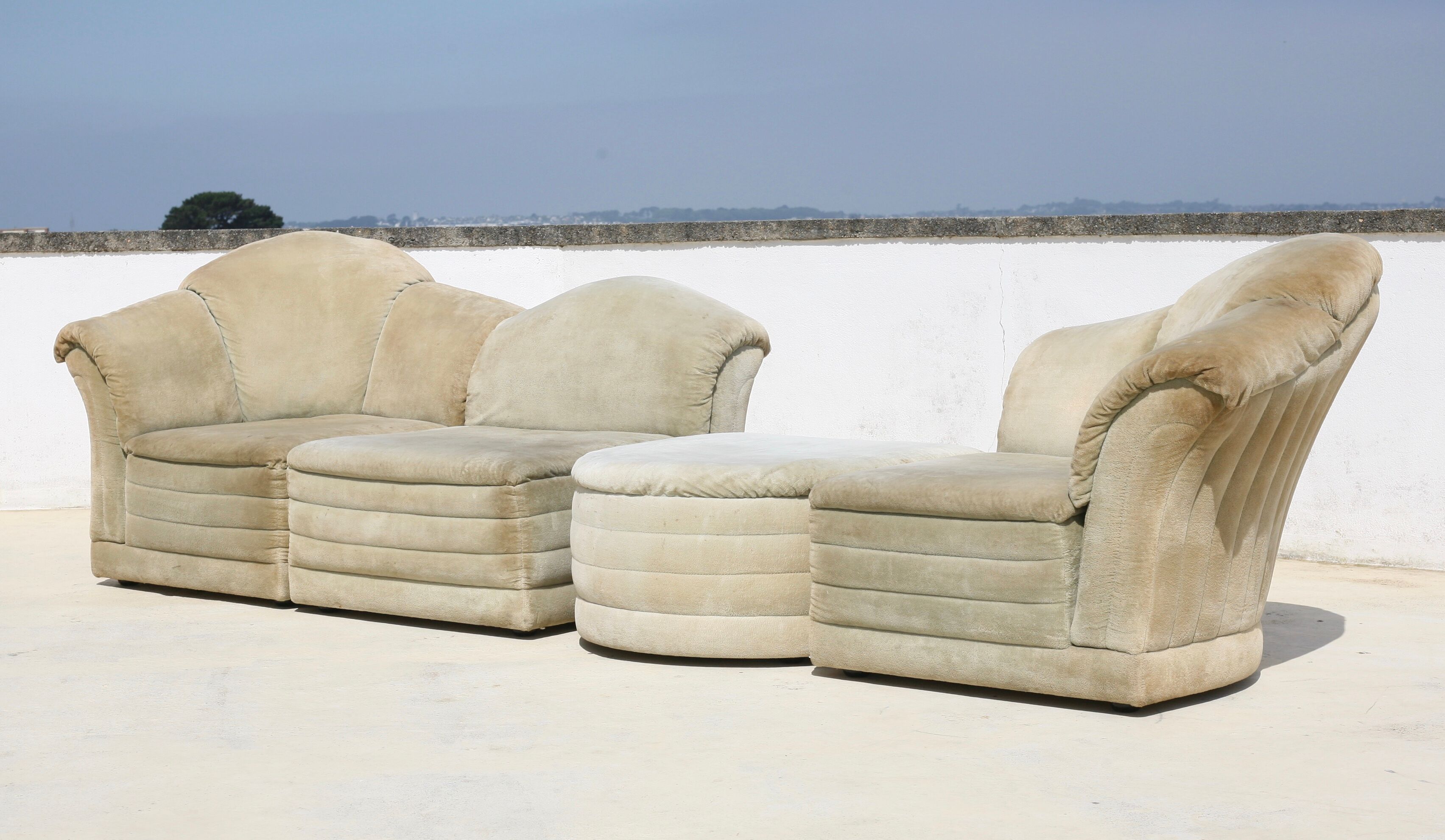 Modular sofa "waves". Roche-Bobois. France, circa 1970