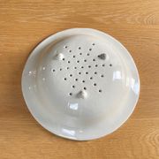 Salad bowl fruit drainer frieze strawberry slurry