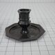 Pair of metal candlesticks