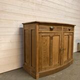 Buffet Art Deco marquetry and brass inlay