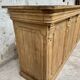 Old oak restaurant bar counter from the early 20th century