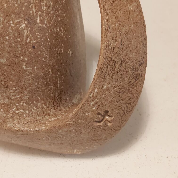 André Bloch sandstone teapot and bowls