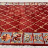 Elegant carpet of tibet, circa 1970