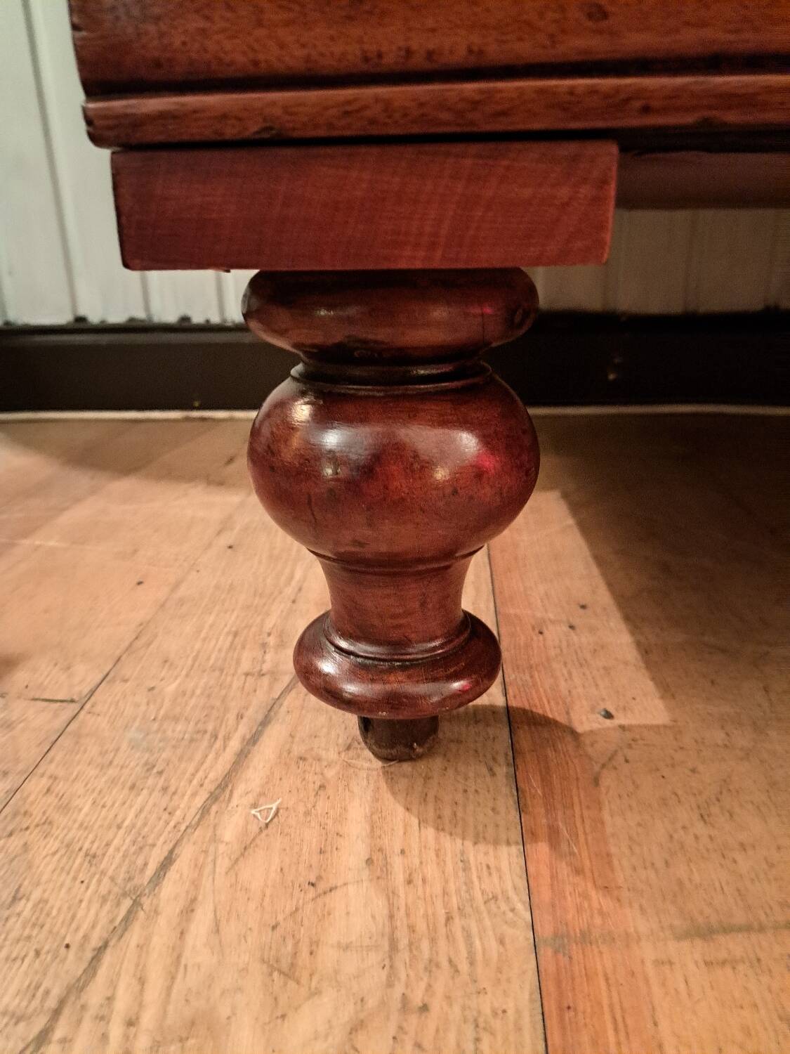 19th century Indo English Chesterfield sofa