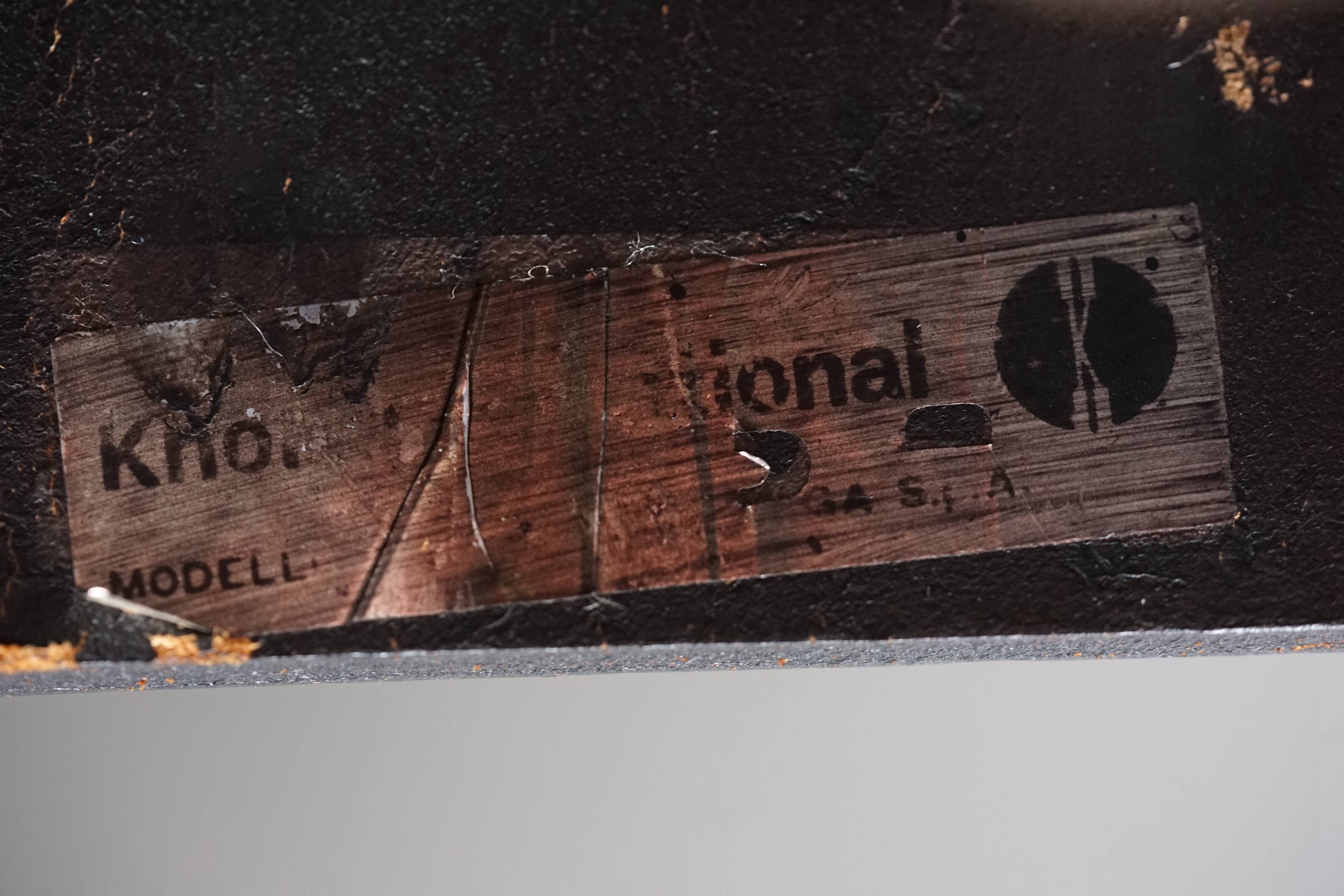 MR30/5 Tubular Steel Arm Chair by Ludwig Mies van der Rohe for Knoll Set of