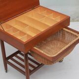 1960s Utensilo in Teak with basket