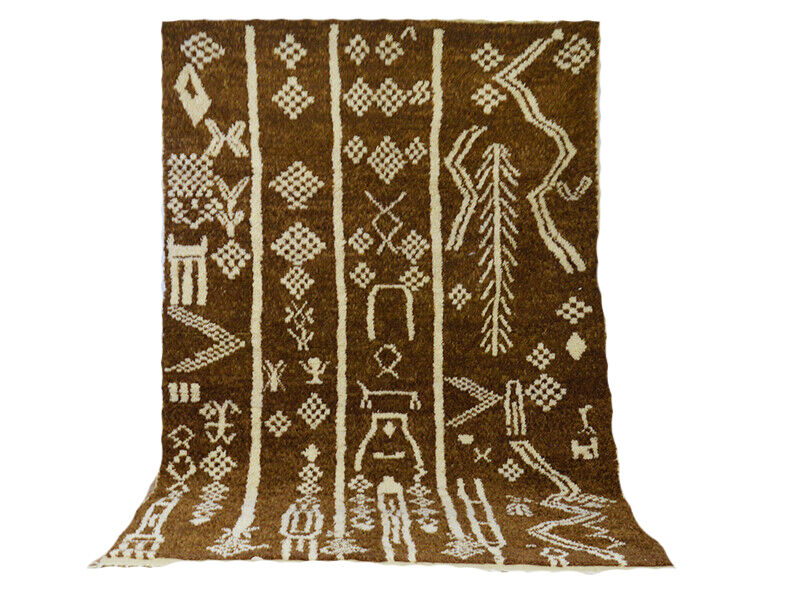 Moroccan berber carpet 282x180cm