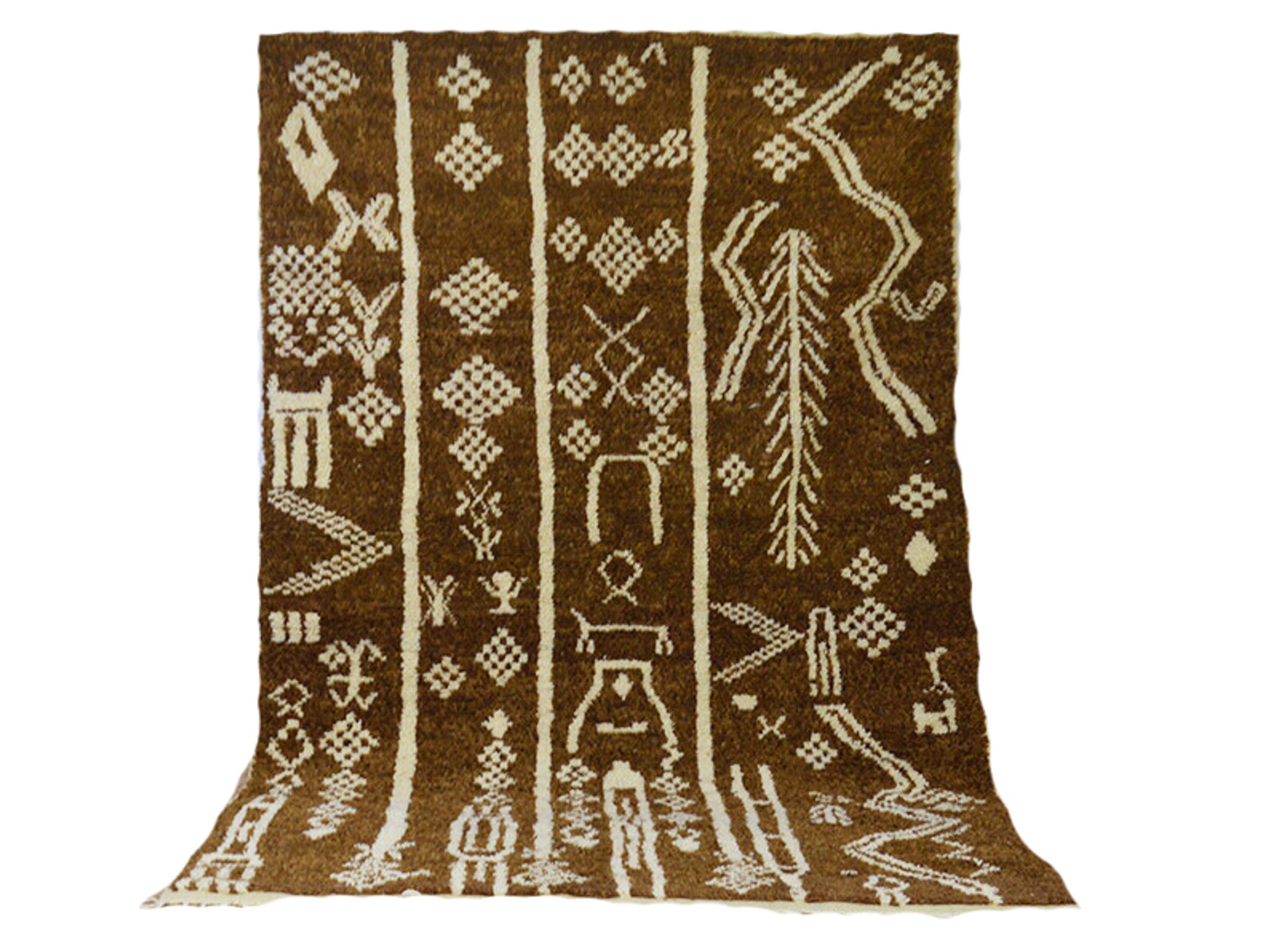 Moroccan berber carpet 282x180cm