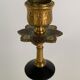 Pair of candlesticks Napoleon III in bronze cloisonné XIXth Barbedienne