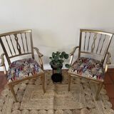 Golden Catholic armchair