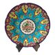 Decorative enamel plate Longwy