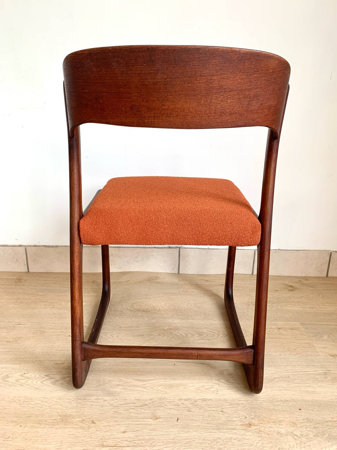 Série de 4 chaises Baumann traineau