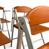 6 chaises pliantes Donald, Studio Cerri & Associati, Poltrona Frau