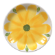 Italian yellow flower plate