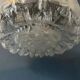 Vintage mid-century decorative ceiling light in thick glass.