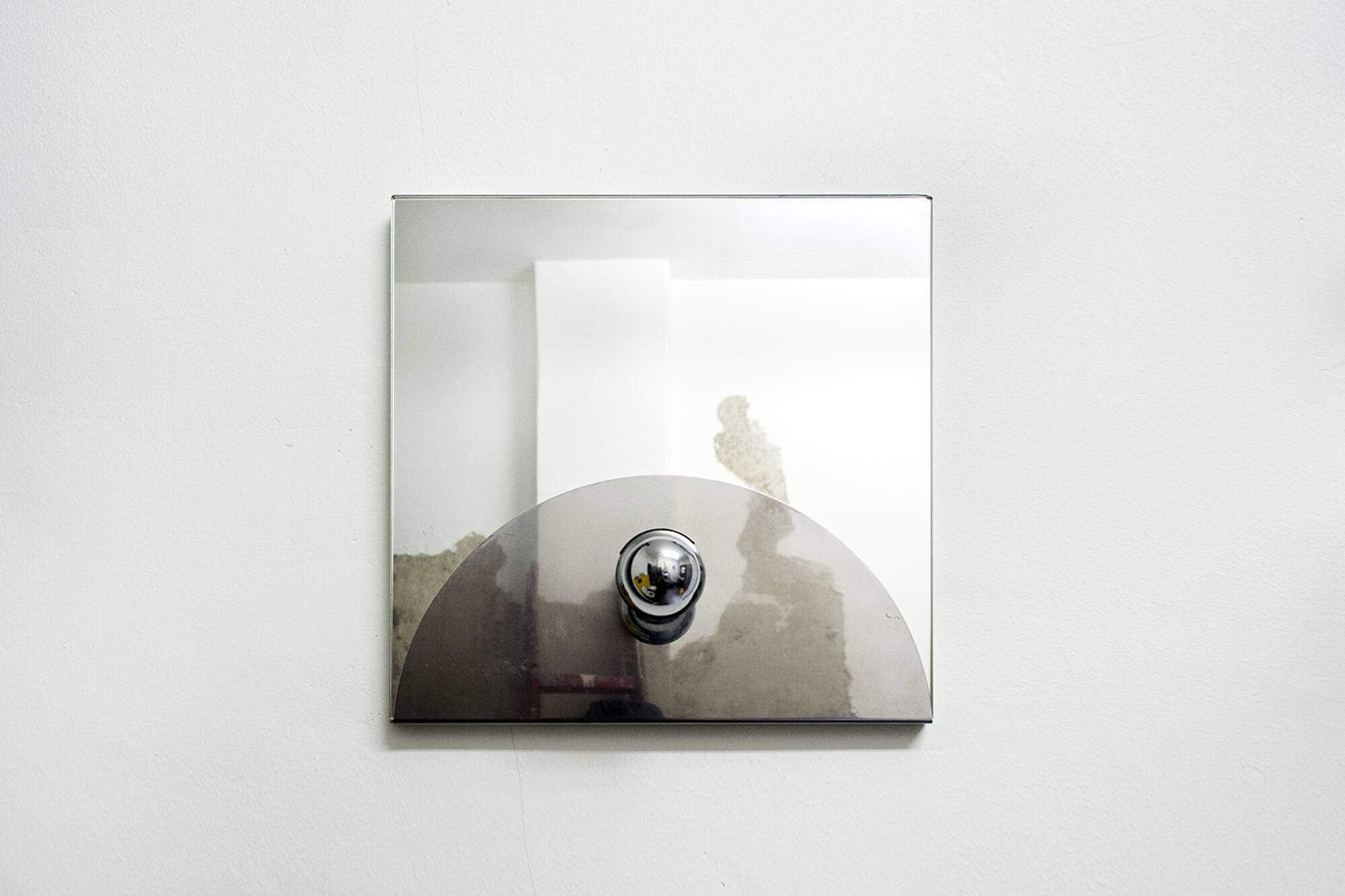 Space Age style mirror hook from Italy in the 1970s