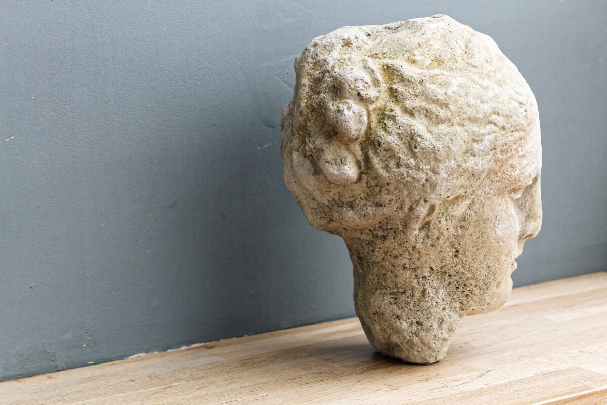 Reconstituted stone – goddess Hygie