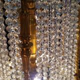 Chandelier with tassels