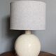 Cracked ceramic ball lamp art deco 1930