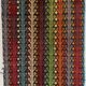 Old Turkish kilim runner 377x77 cm, shabby, vintage kelim red black 2492