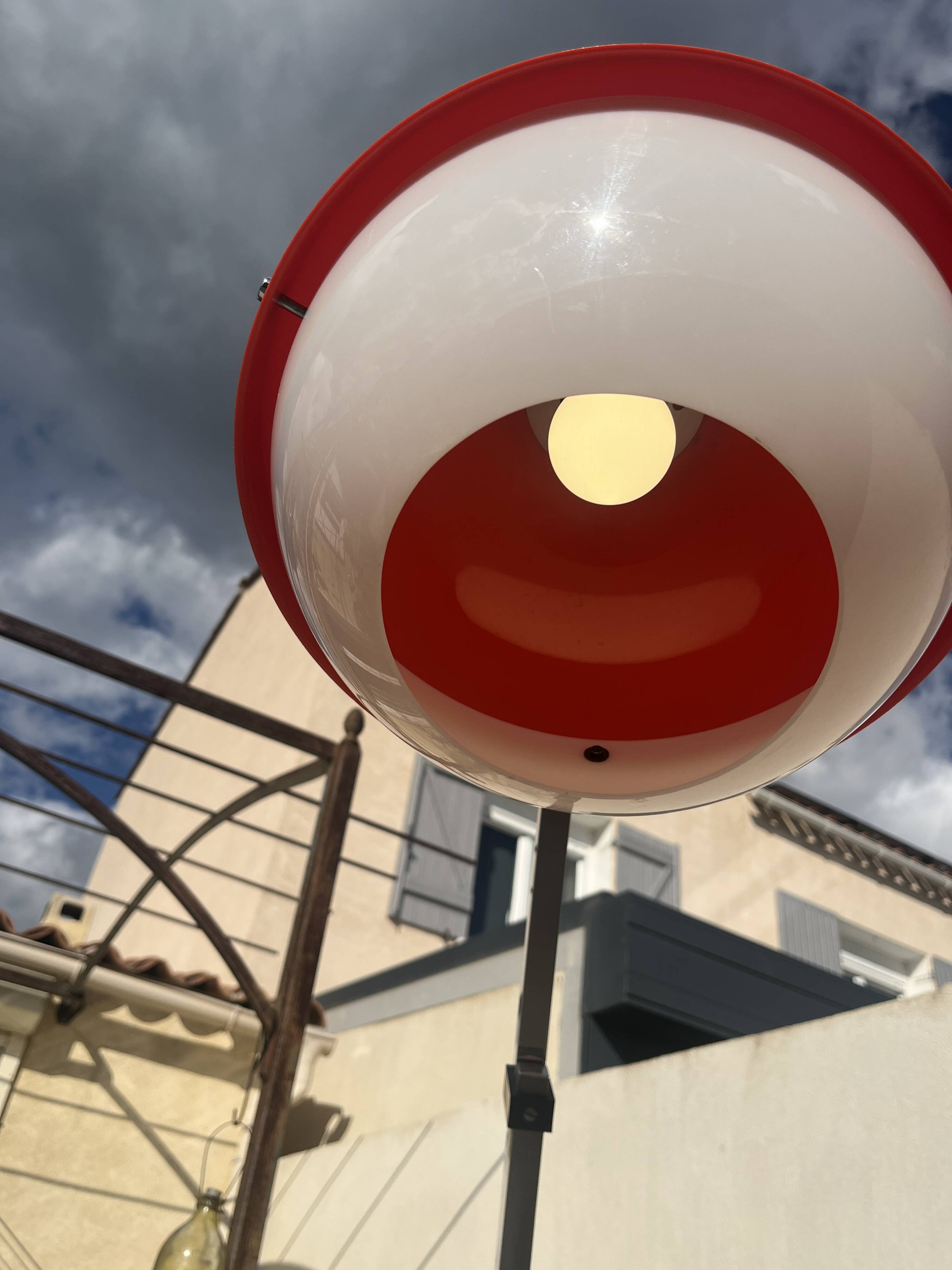 70s design arc floor lamp