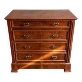 Commode ancienne 4 tiroirs en bois