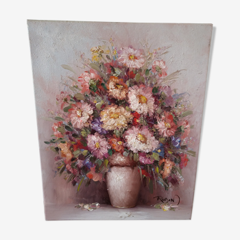 Tableau bouquet de fleurs